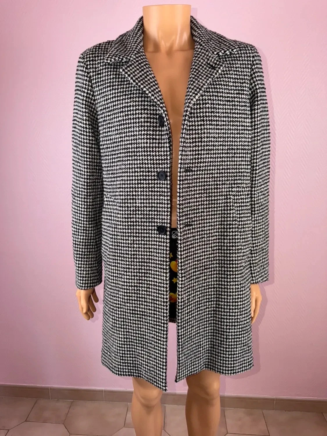 Men's long Sandro coat never worn size xl – photo 2